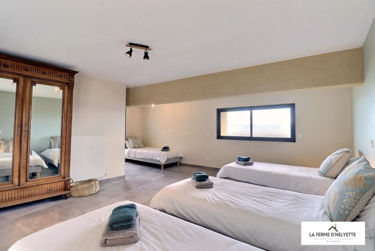 La Ferme D' Helyette Villa Toulaud Luaran gambar