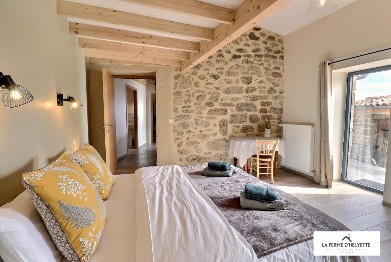 La Ferme D' Helyette Villa Toulaud Luaran gambar