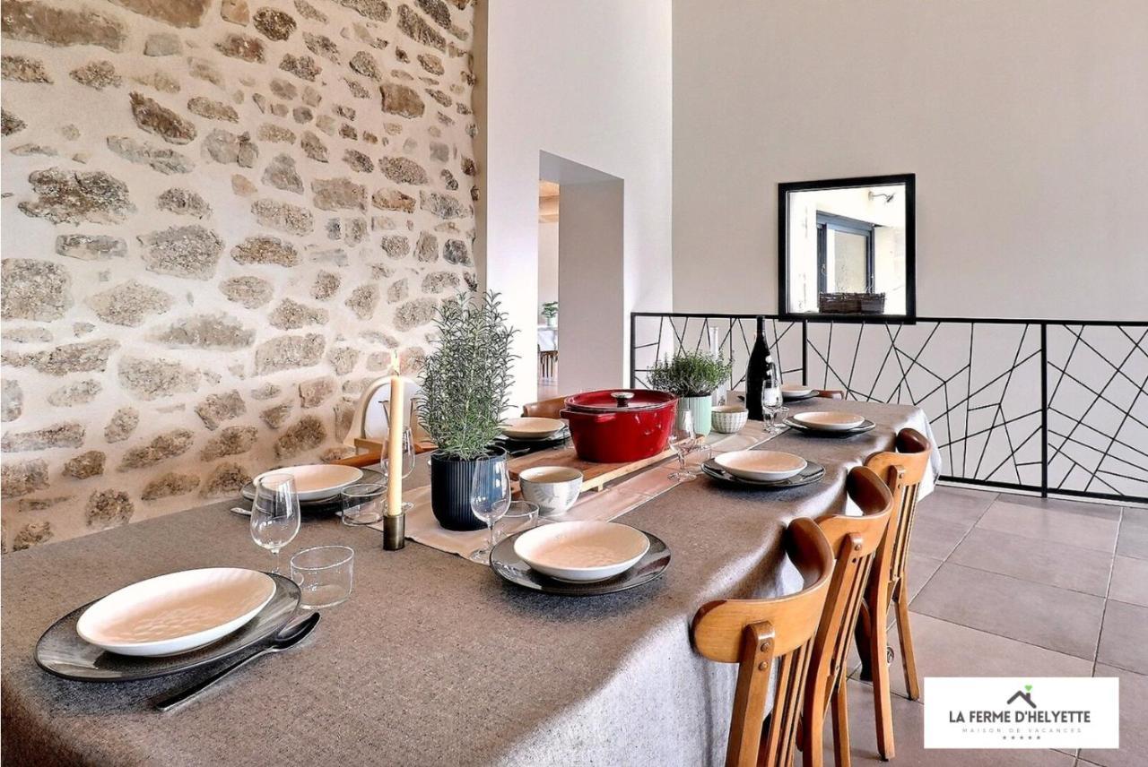 La Ferme D' Helyette Villa Toulaud Luaran gambar