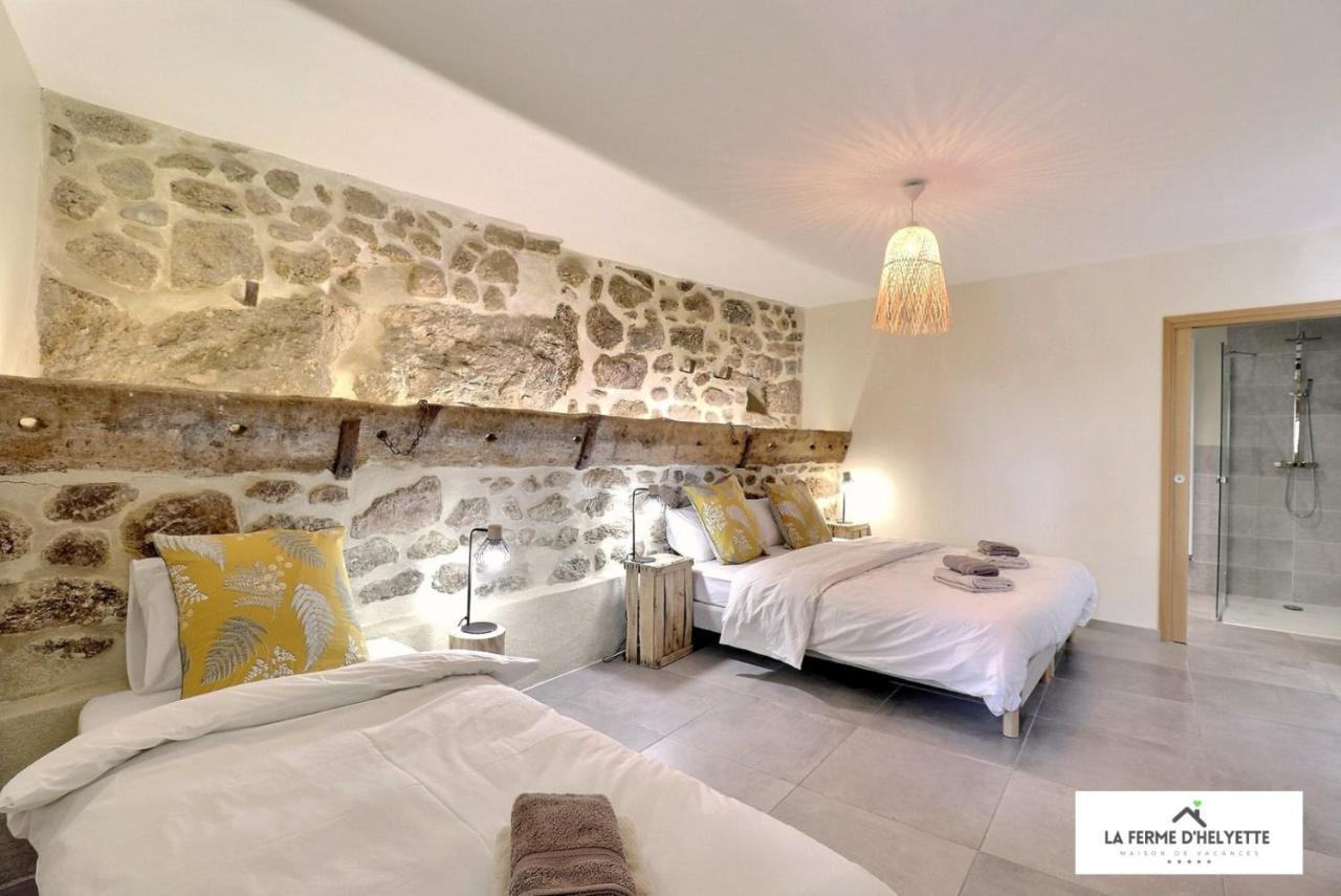 La Ferme D' Helyette Villa Toulaud Luaran gambar