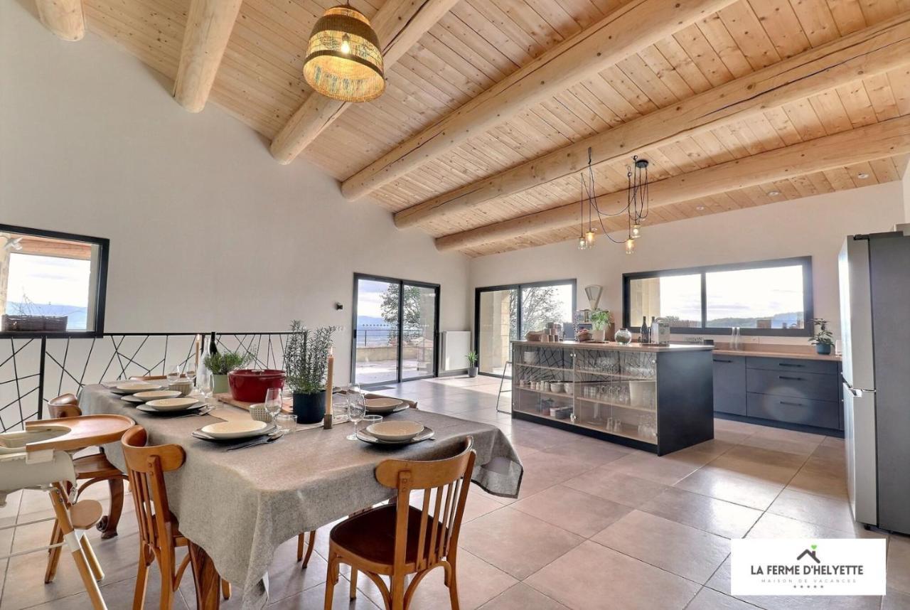 La Ferme D' Helyette Villa Toulaud Luaran gambar