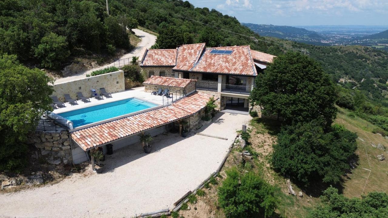 La Ferme D' Helyette Villa Toulaud Luaran gambar
